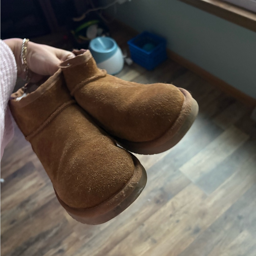 Koolaburra Tan Ankle Booties
